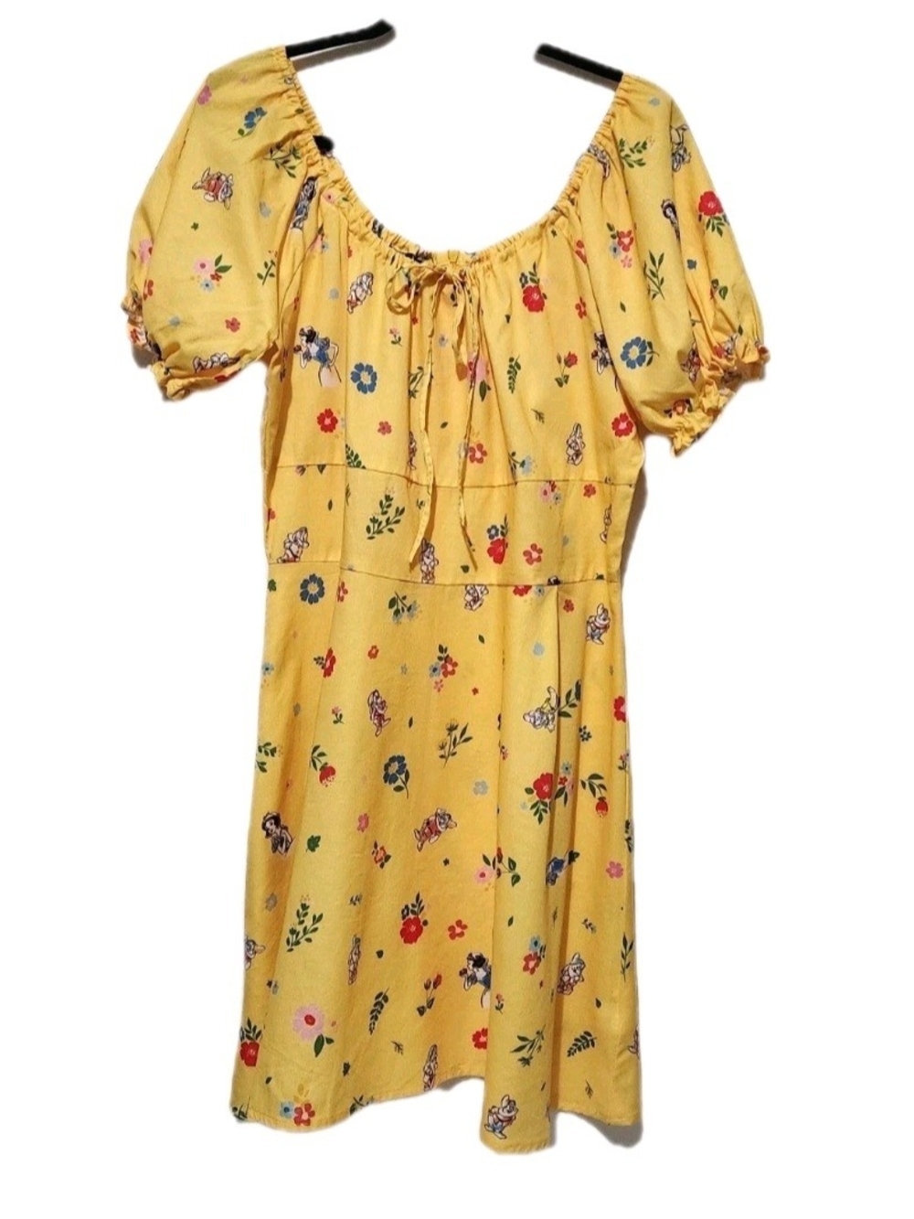 Cottagecore Snow White and the Seven Dwarfs Puffy Sleeve Dress Disney-bounding